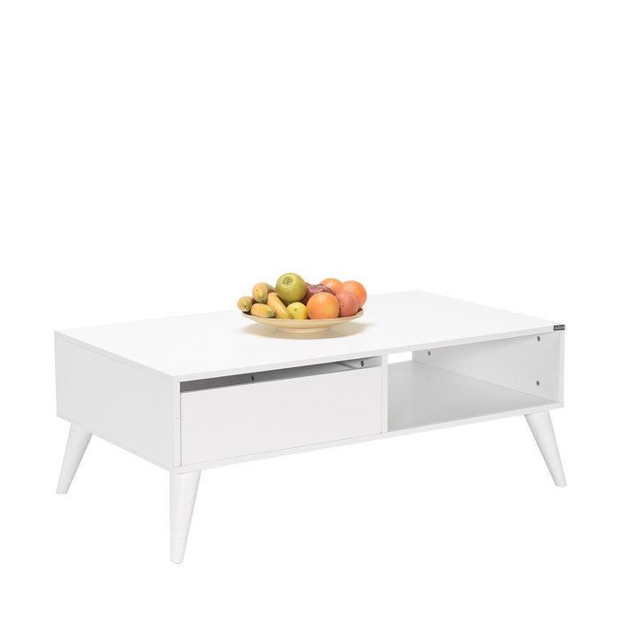 Hanah Home Mesa de Centro Blanco Diamante Hanah Home Mesa de Centro Blanco Diamante